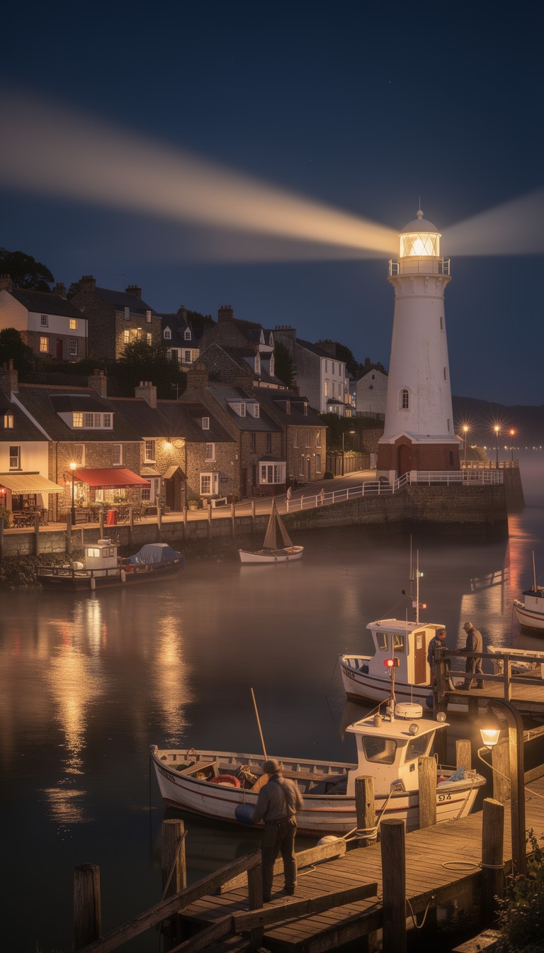 Free Lighthouse Guides Home Image - Lighthouse, Harbor, Seaside ...