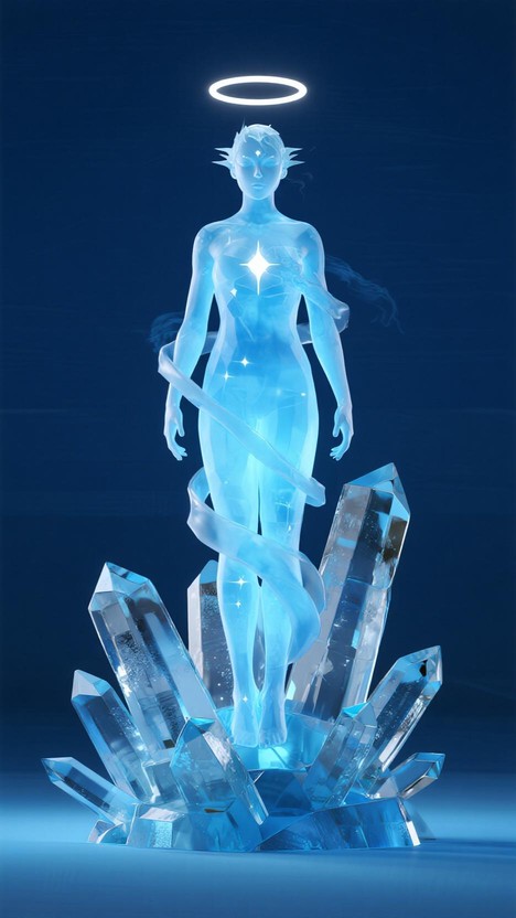 Free Crystalline Spirit Ascends Photo - Spirit, Crystal, Ethereal ...