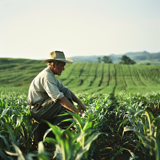 Inspecting Crops Free Farmer Inspecting Crops Image - Agriculture, Farmer, Field ...