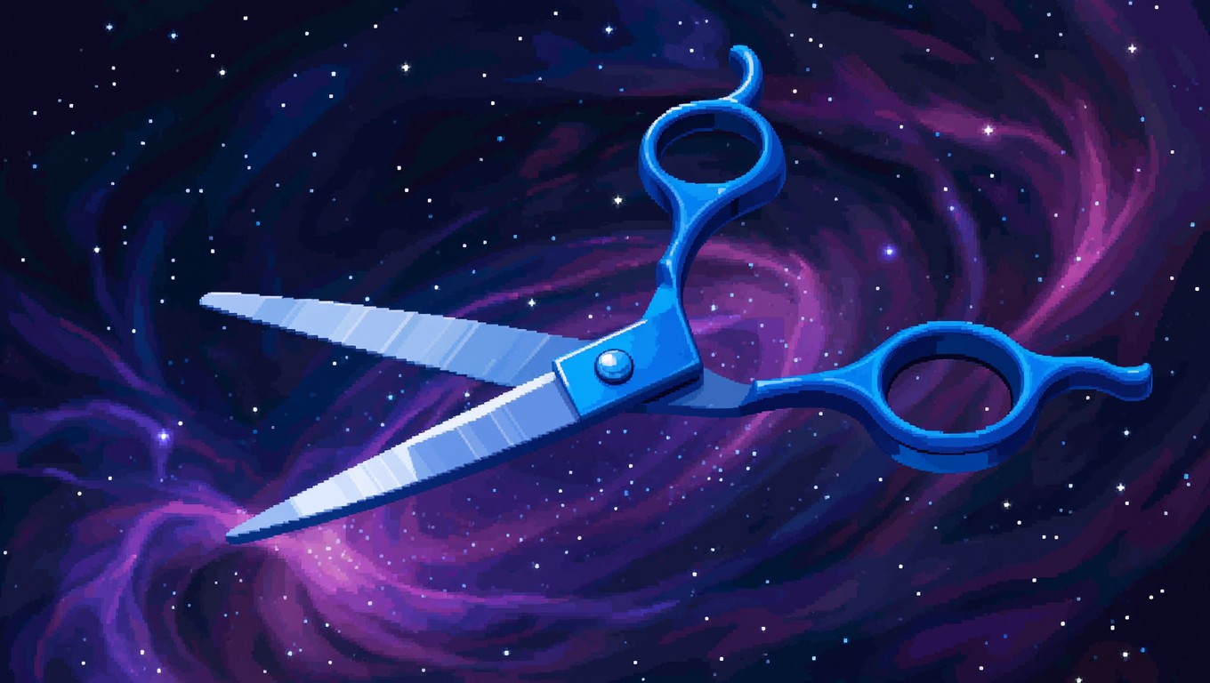 Free Cosmic Scissors Floating Image - Scissors, Shears, Space ...