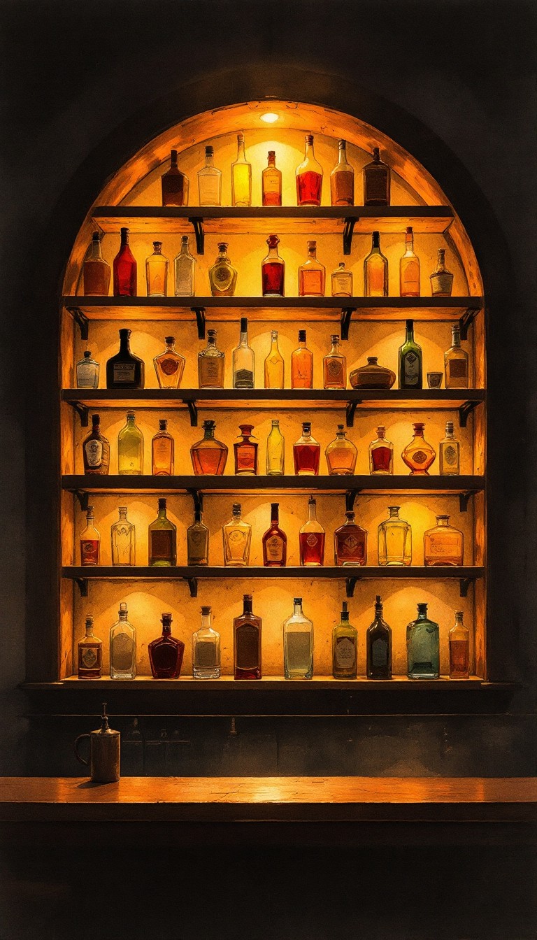 Free Glowing Bottle Archive Image - Vintage, Bottles, Bar | Download at ...