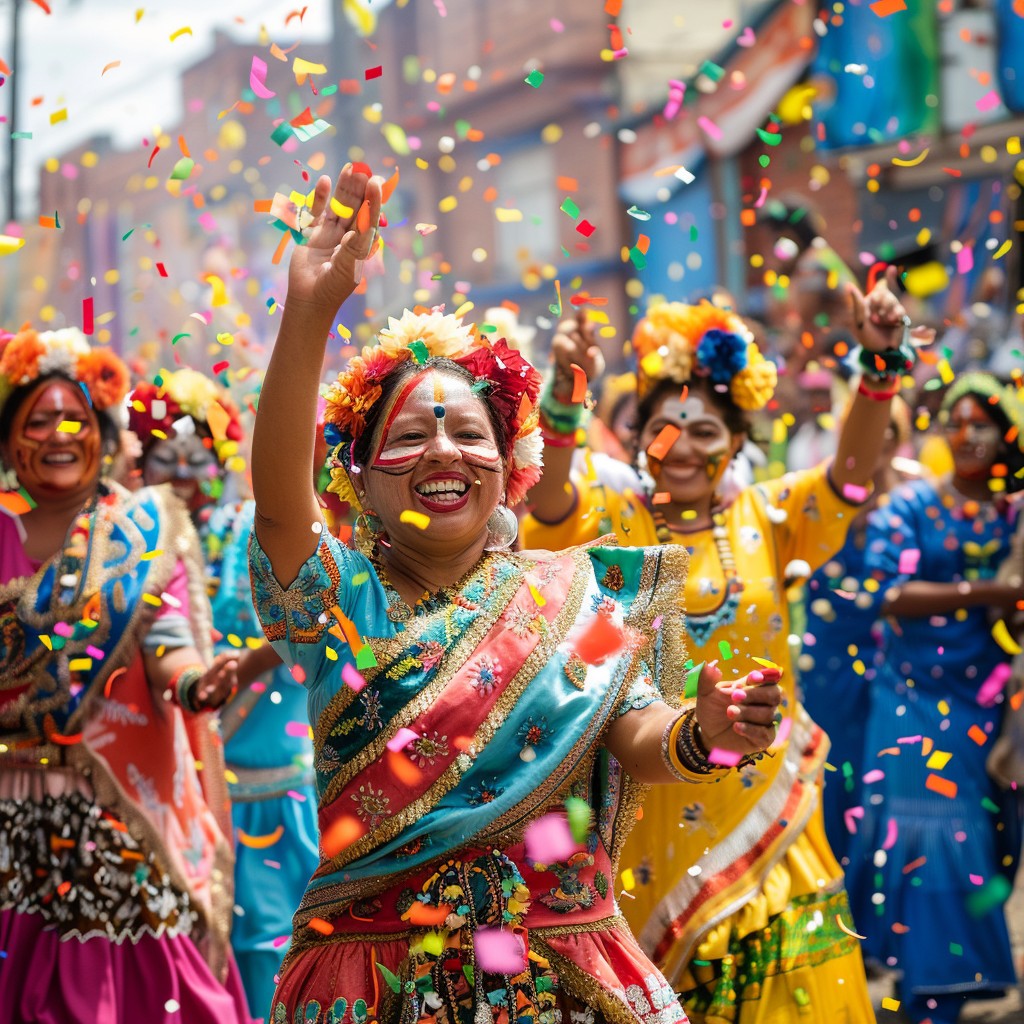 Free Festival of Colors Image - Celebration, Happiness, Confetti ...