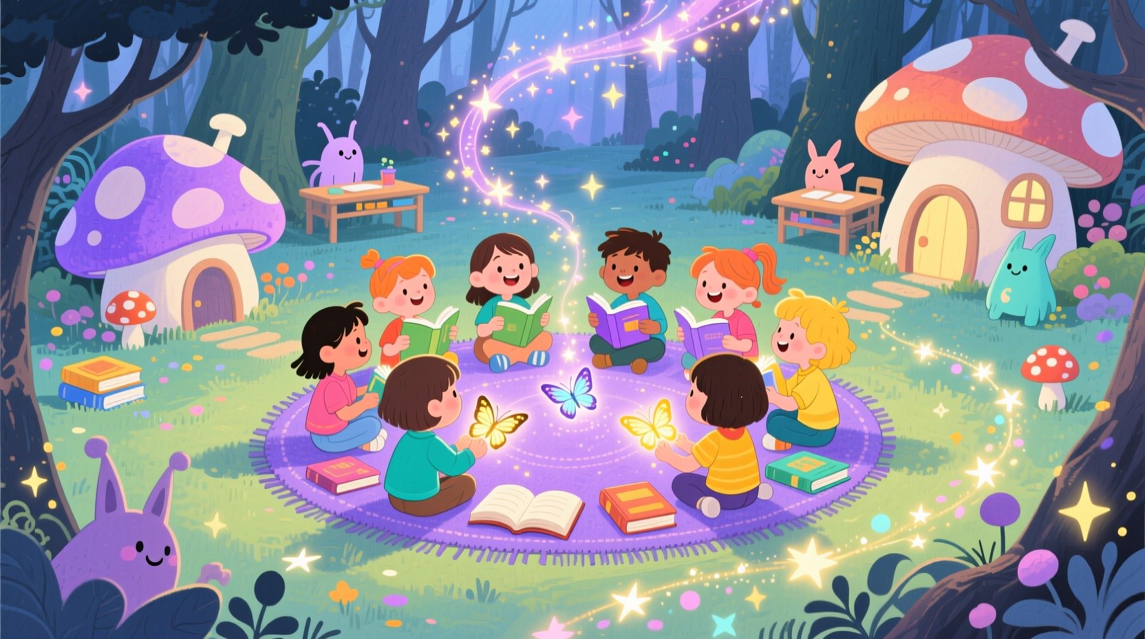 Free Enchanted Learning Circle Image - Magical, Children, Forest ...