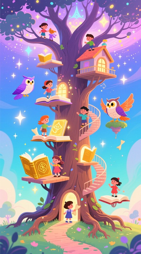 Free Magical Learning Journey Image - Illustration, Fantasy, Whimsical ...