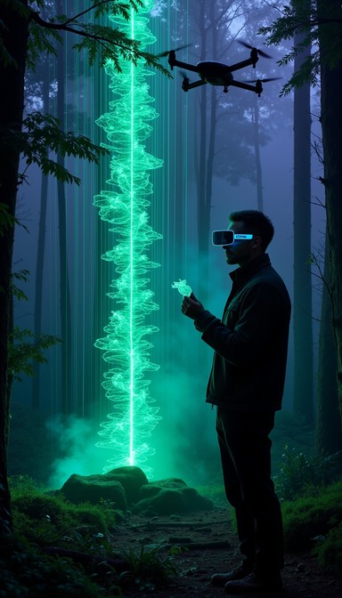 Free Digital Forest Explorer Image | Download at StockCake