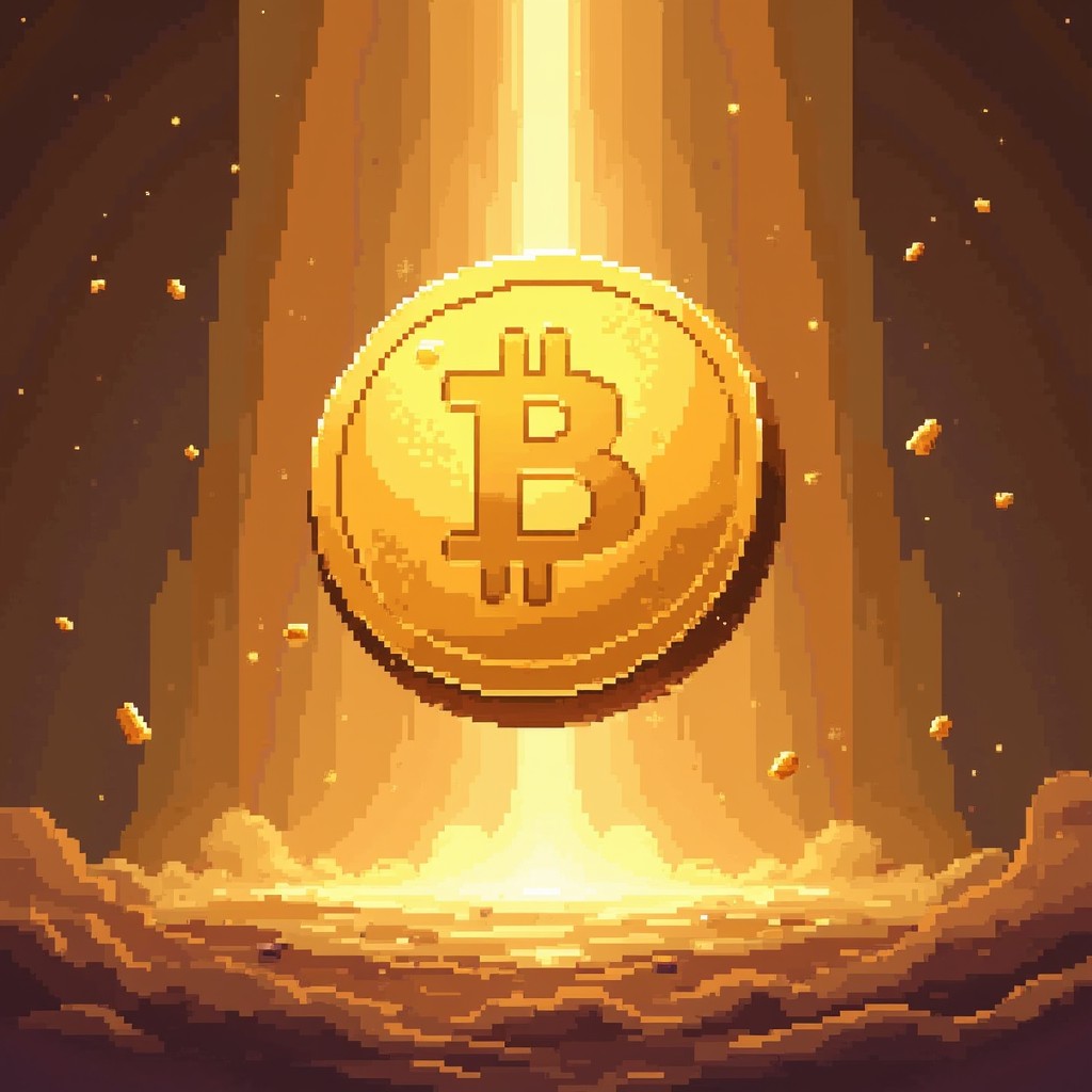 Free Pixel Bitcoin Ascension Image - Bitcoin, Cryptocurrency, Pixel ...