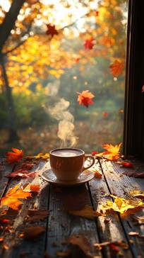 Free Autumn morning coffee Image - Autumn, Coffee, Morning | Download ...