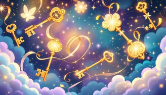 Free Magical Flying Keys Image - Magical, Keys, Butterflies | Download ...