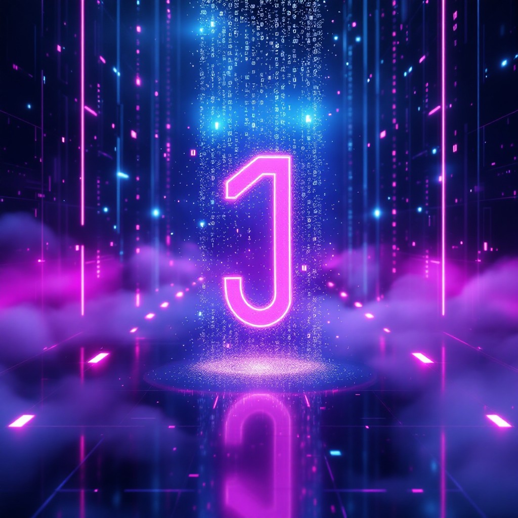 Free Neon Number One Photo - Cyberpunk, Holographic, Neon | Download at ...
