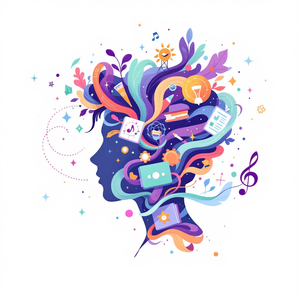 Download Mind Creates Magic Image - Creativity, Imagination, Music