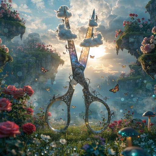Free Enchanted Garden Scissors Image - Scissors, Fantasy, Garden ...