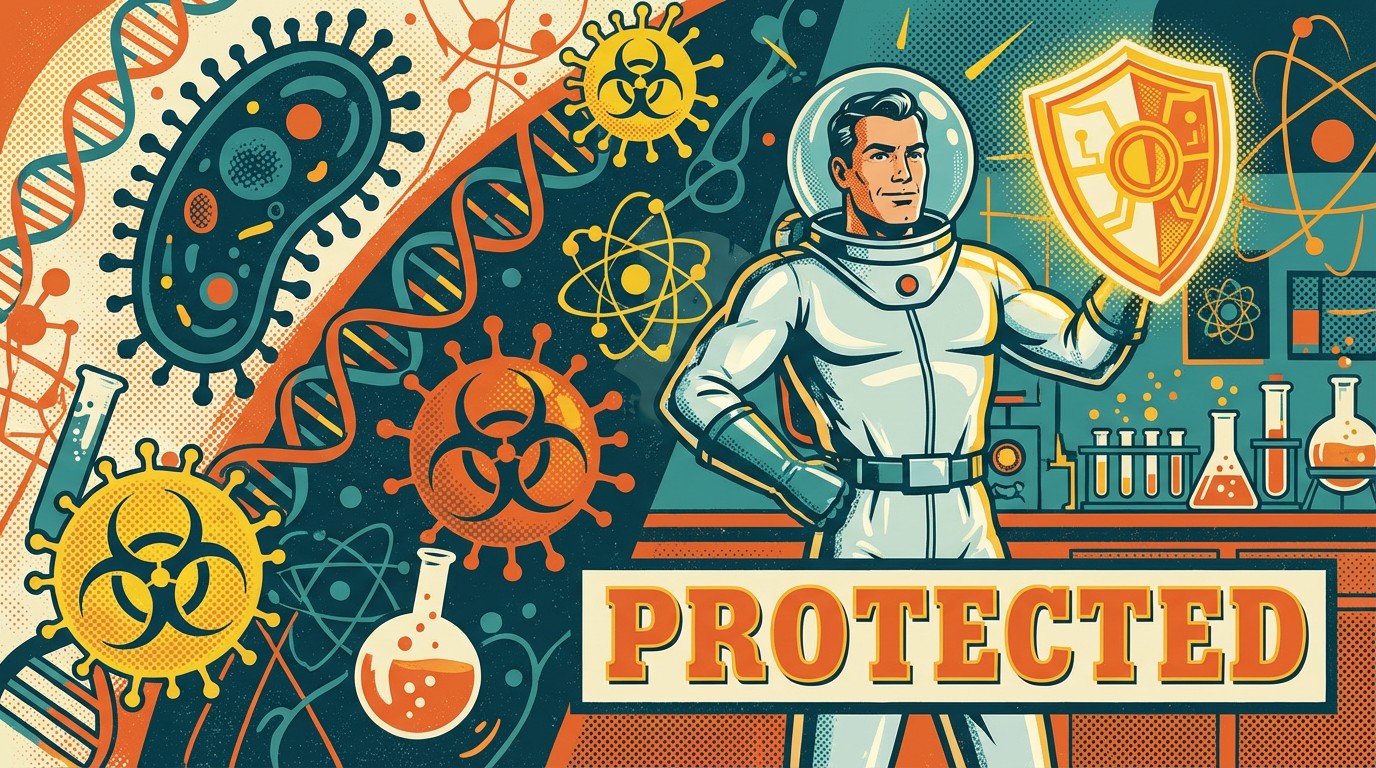 Free Science Protects Everyone Image - Retro, Vintage, Scientist ...