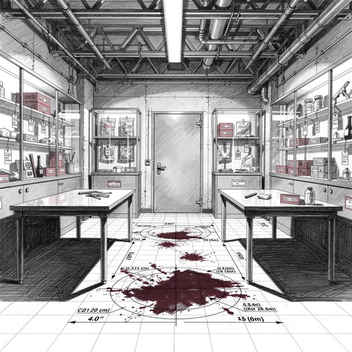 Free Crime Scene Drawing Image - Forensic, Investigation, Crime ...