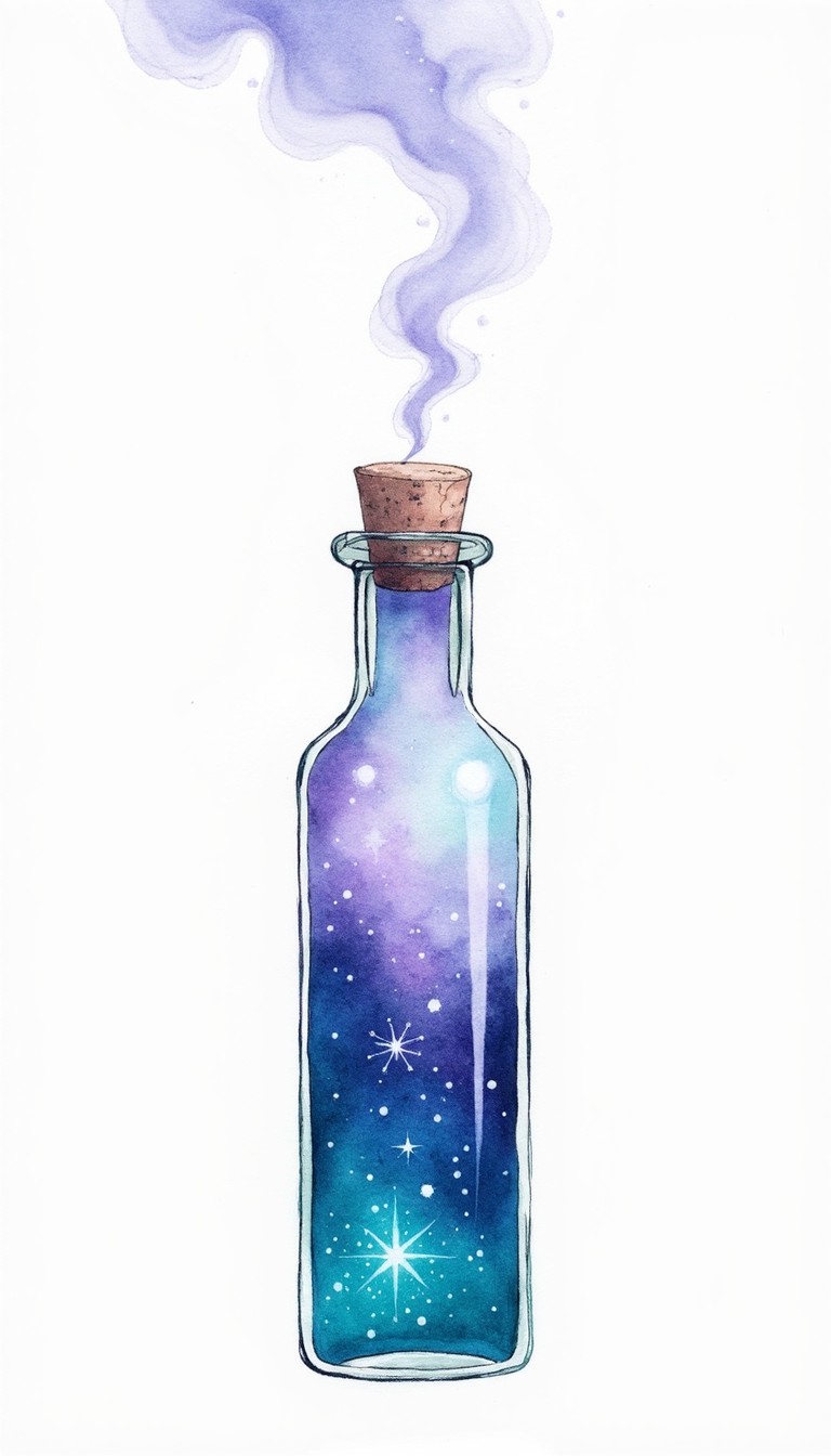 Free Bottled Cosmic Magic Image - Bottle, Potion, Magic | Download at ...
