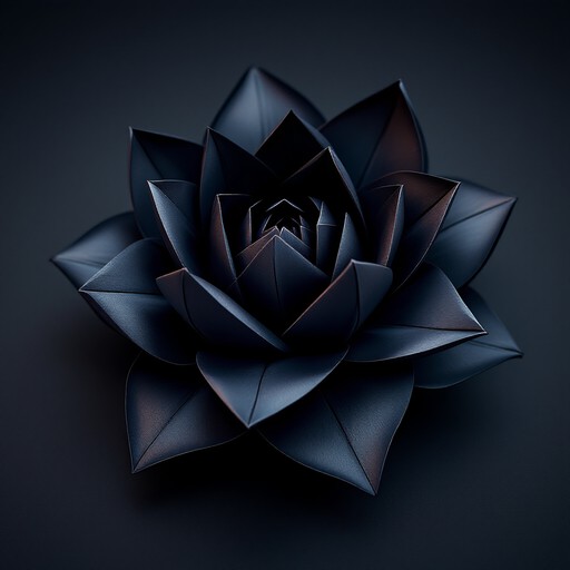 Free Dark Origami Lotus Image - Origami, Lotus, Flower | Download at ...