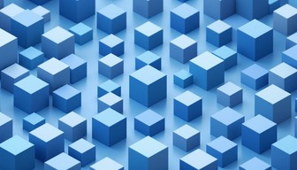 Free Cubic Blue Pattern Image - Geometric, Isometric, Cubic | Download ...