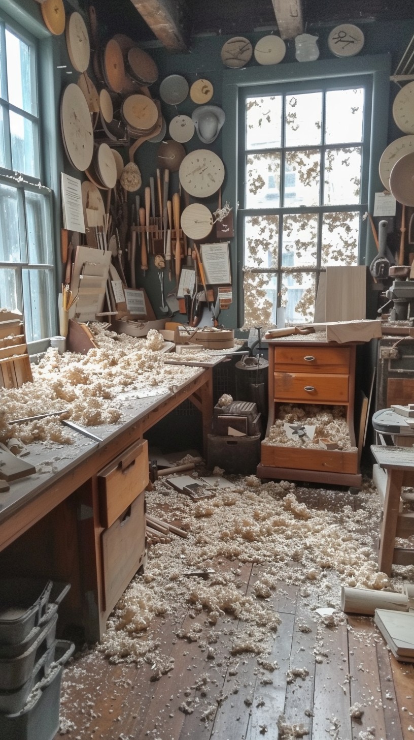 Free Craftsman's Creative Mess Image - Woodworking, Craftsman, Workshop ...