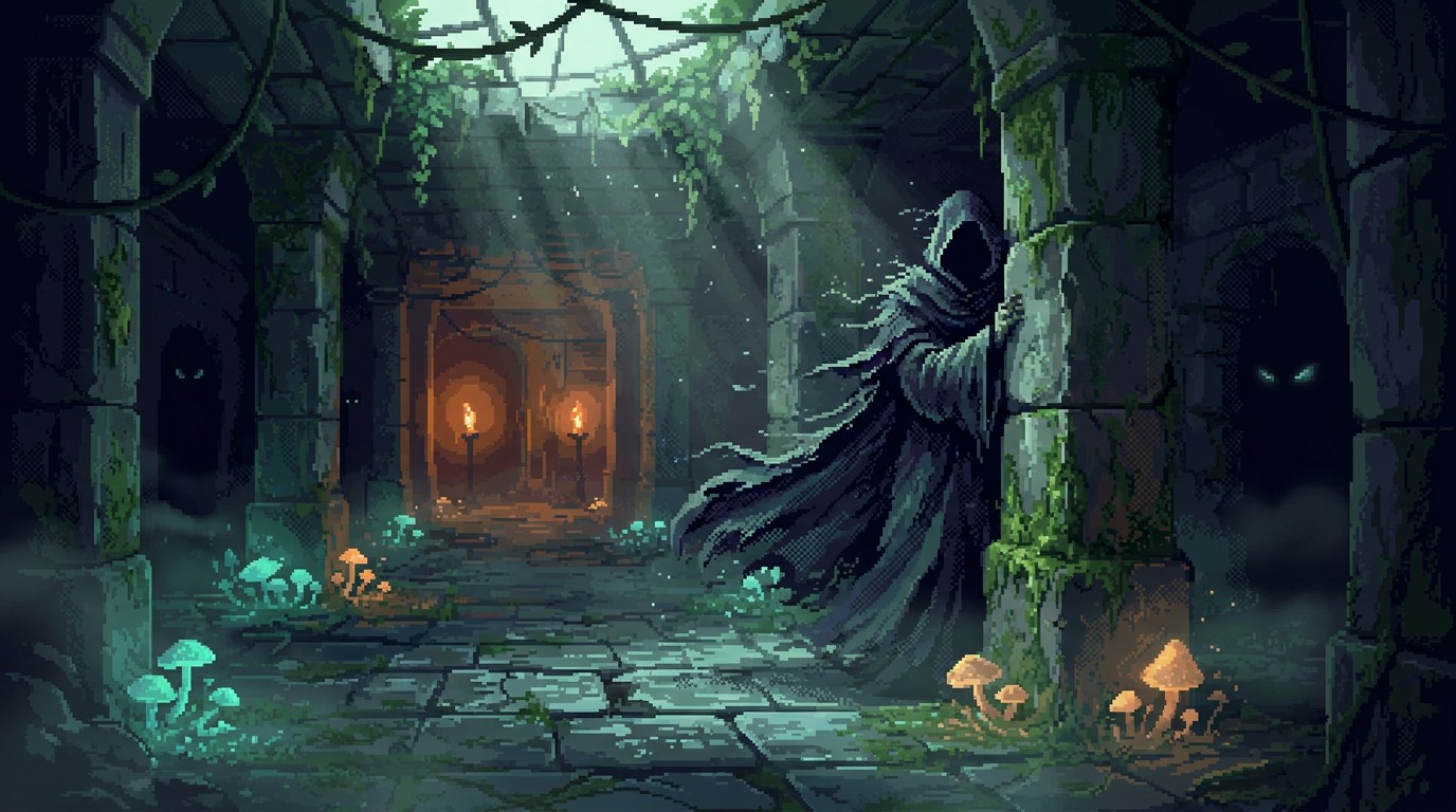 Free Shadows Hide Secrets Image - Pixel, Art, Fantasy | Download at ...