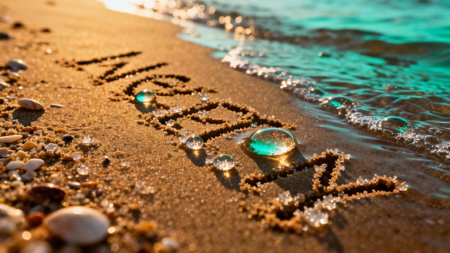 Free Beach Message Detail Image - Beach, Sand, Writing | Download at ...