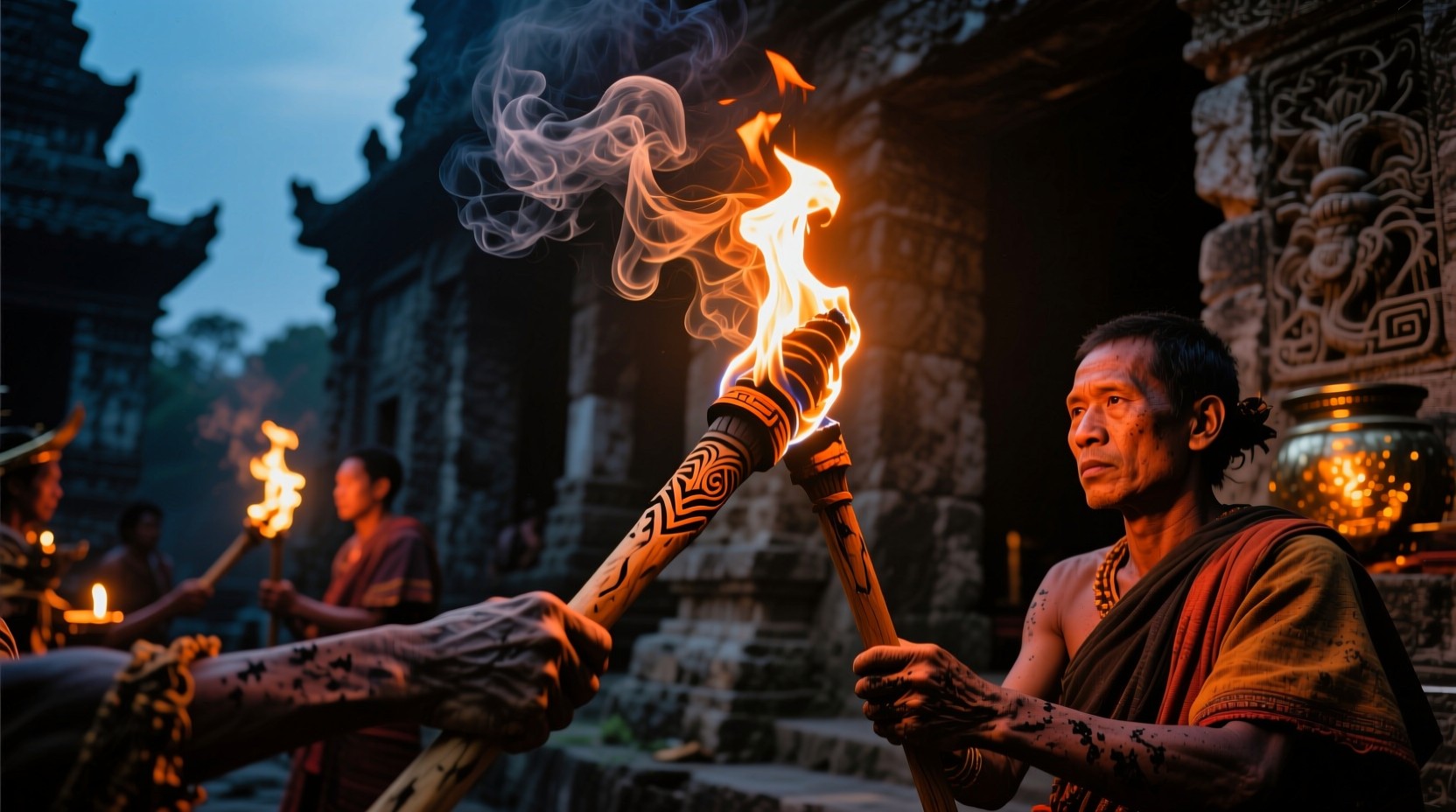 Free Sacred Fire Ceremony Image - Ceremony, Ritual, Torch | Download at ...