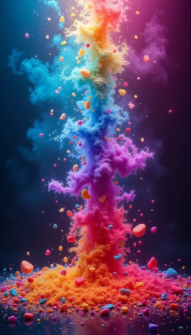 Free Colorful Mind Explosion Image - Silhouette, Explosion, Colorful ...