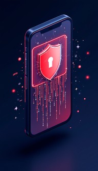 Free Security Alert Warning Image - Cybersecurity, Smartphone, Shield ...