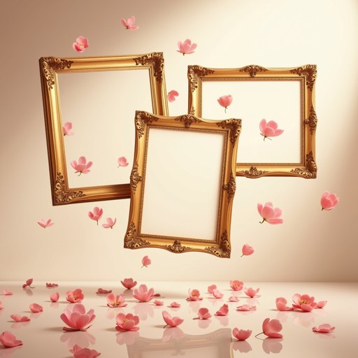 Free Frames Among Petals Image | Download at StockCake