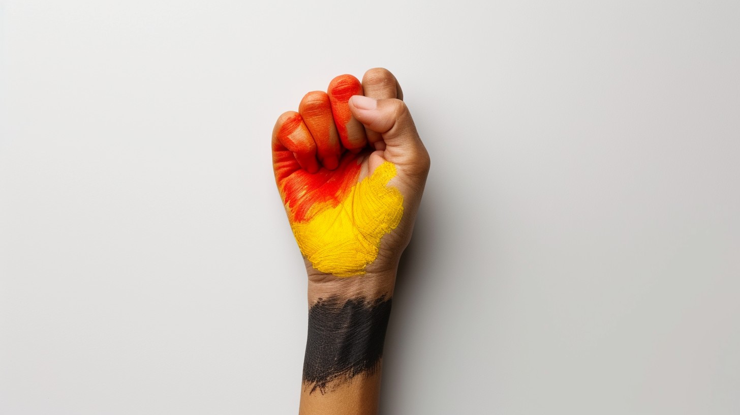 Free Painted Fist Raised Image - Fist, Paint, Solidarity | Download at ...