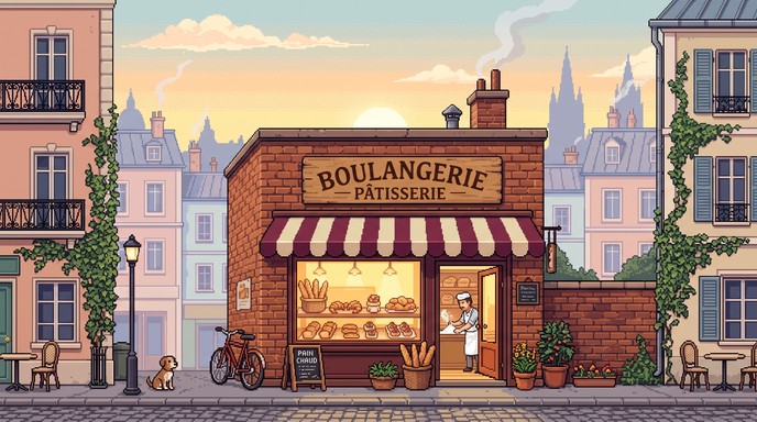 Download Pixel Art Bakery Image - Pixelart, Boulangerie, Bakery | StockCake