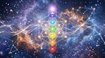 Free Cosmic Chakra Geometry Image - Chakra, Meditation, Spiritual ...