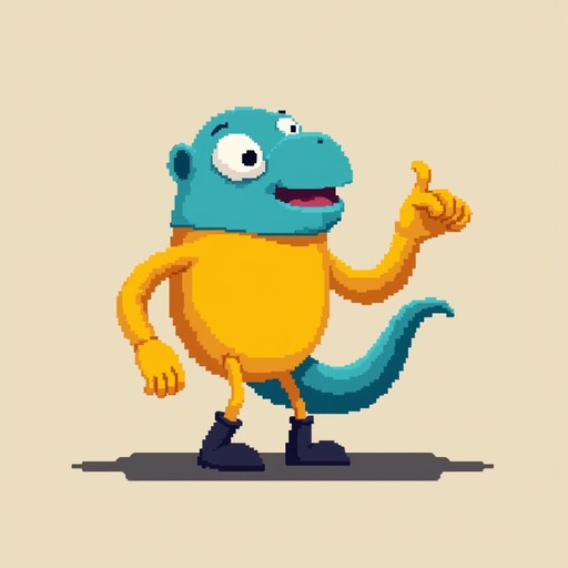 Free Bouncy Pixel Friend Image - Pixel, Cartoon, Character | Download ...