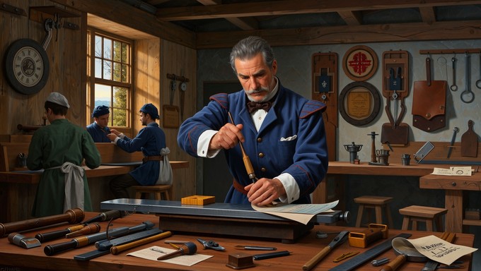 Free Master Craftsman Portrait Image - Craftsman, Artisan, Workshop ...