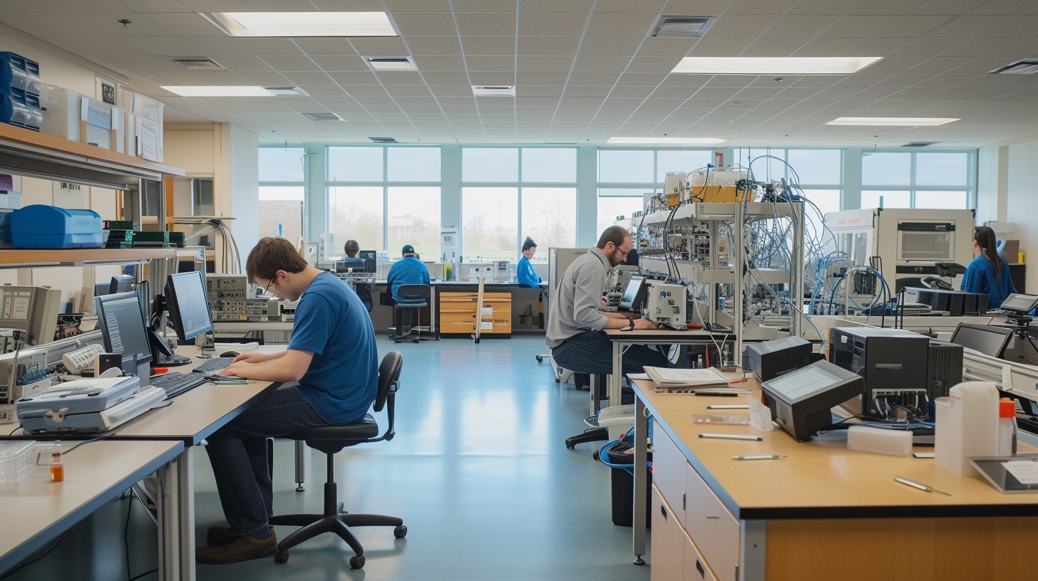 Free Busy research lab Image - Research, Laboratory, Technicians ...