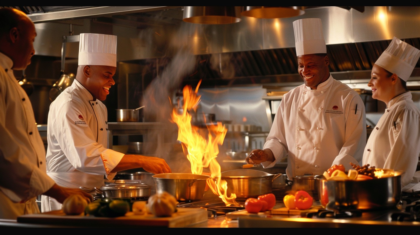 Free Chefs Cooking Together Image - Chefs, Cooking, Kitchen | Download ...