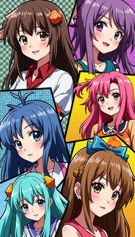 Free Vibrant Anime Collage Image - Anime, Manga, Vibrant