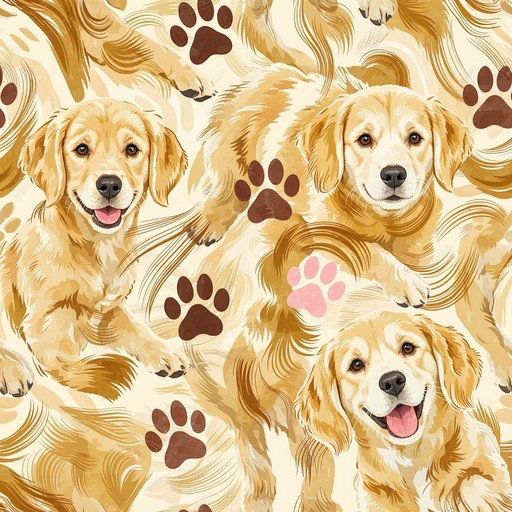 Free Golden Puppy Pattern Image - Puppy, Pattern, Abstract | Download ...