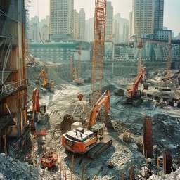 Random Construction Image Free Construction Site Activity Image - Construction, Machinery ...