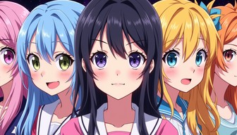 Anime Including Color Free Colorful Anime Portraits Image - Anime, Manga, Colorful | Download ...