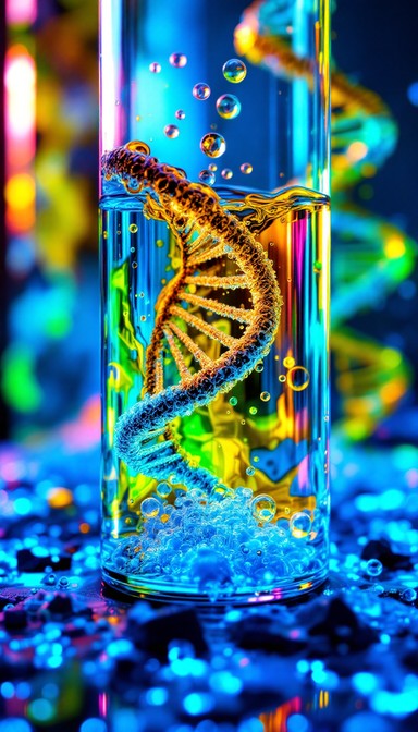 Free DNA in Motion Image | Download at StockCake