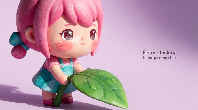 Relieved Chibi Free Pink Chibi Figurine Image - Chibi, Figurine, 3d | Download at ...