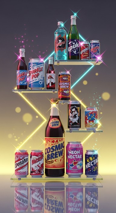 Drinks Display Texture Free Magical Beverage Collection Image - Vintage, Retro, Drinks ...