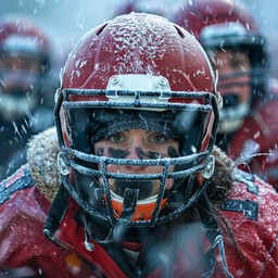 Free Intense Football Match Image - Football, Snow, Female | Download ...