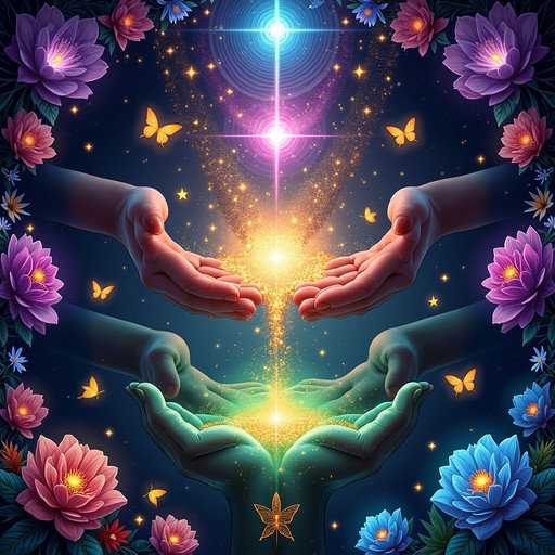 Free Divine Energy Blooms Image - Magical, Transformation, Hands ...