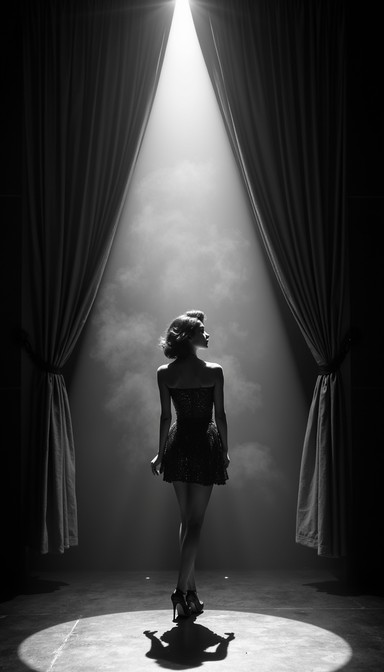 Free Dramatic Stage Moment Image - Spotlight, Silhouette, Theatrical ...