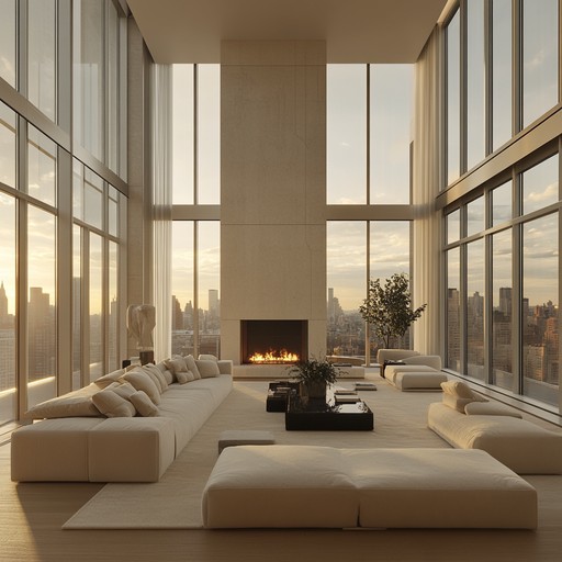 View of Modern high-rise residence offering panoramic ocean views.