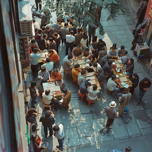 Free Busy Street Dining Image - Street, Dining, Outdoor | Download at ...
