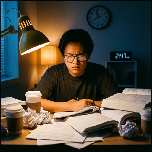 Free Late Night Studying Image - Student, Studying, Homework | Download ...
