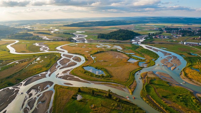 Free Rivers Meet Together Image - Rivers, Confluence, Aerial | Download ...