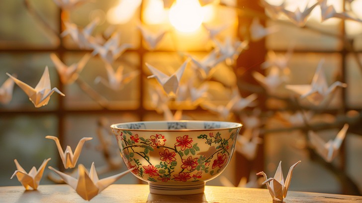 Free Origami Peace Display Image - Origami, Sunset, Peace | Download at ...