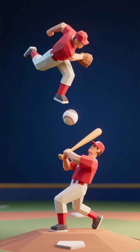 Free Suspended Baseball Shadow Image - Baseball, Sports, 3d | Download ...